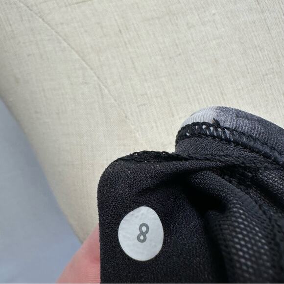 Lululemon Free To Be‎ Zen Bra Mini Obscurred Black Dusty Mauve/Black size 8 - Picture 5 of 14